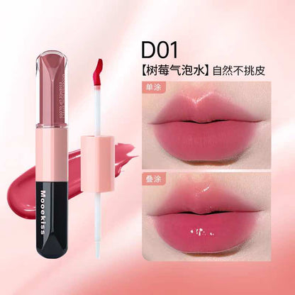 Mooekiss Dual Effect Essence Lip Gloss