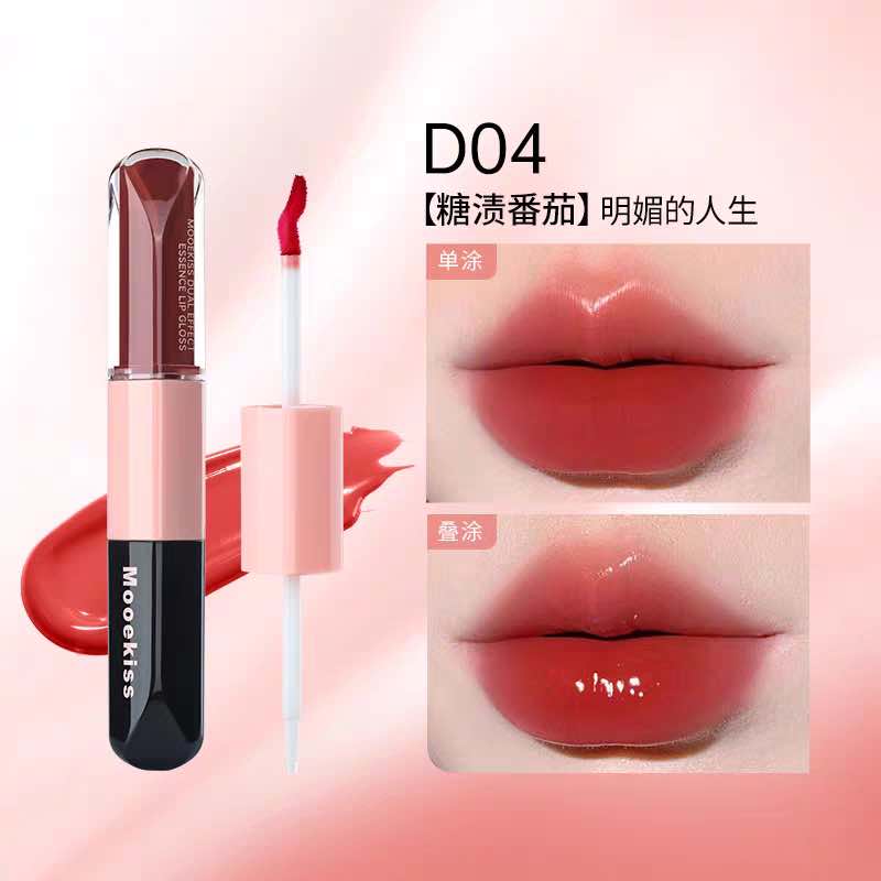 Mooekiss Dual Effect Essence Lip Gloss