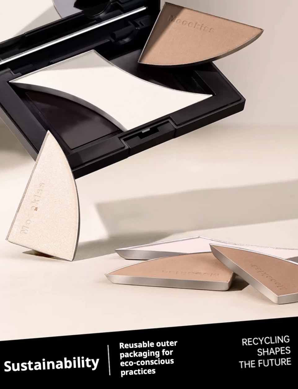 Mooekiss Magnetic Tri-Color Contouring Palette