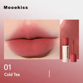 Mooekiss Soft Lip Cream 01 in nude tea color, suitabel for warm skin tones.