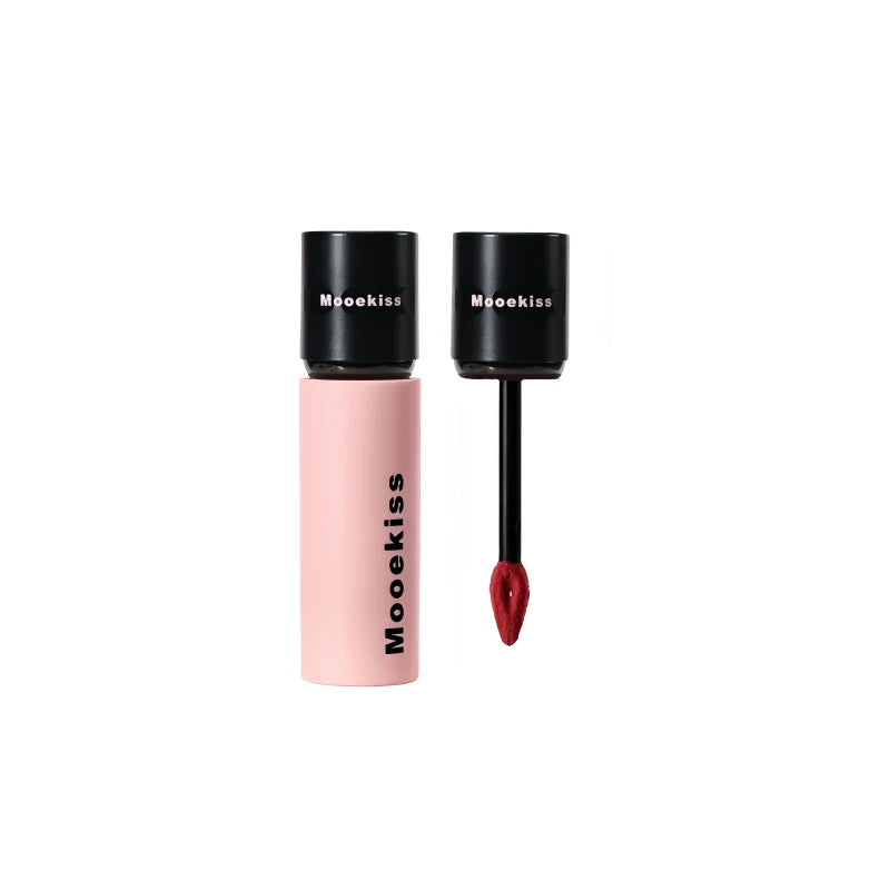 Mooekiss Misty Soft Lip Cream, displayed in sleek packaging