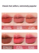 Mooekiss Soft Lip Cream provides silky matte effect, non-drying