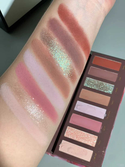 Narimi Brown Amber 8-Color Eyeshadow Palette