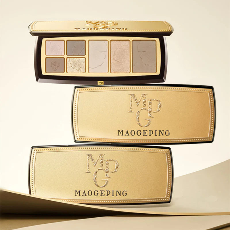 MAOGEPING Light Shadow Matte &amp; Shimmer Contour Palette - Best Seasons Beauty 