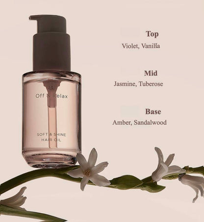 OFF &amp; RELAX soft shine hair oil