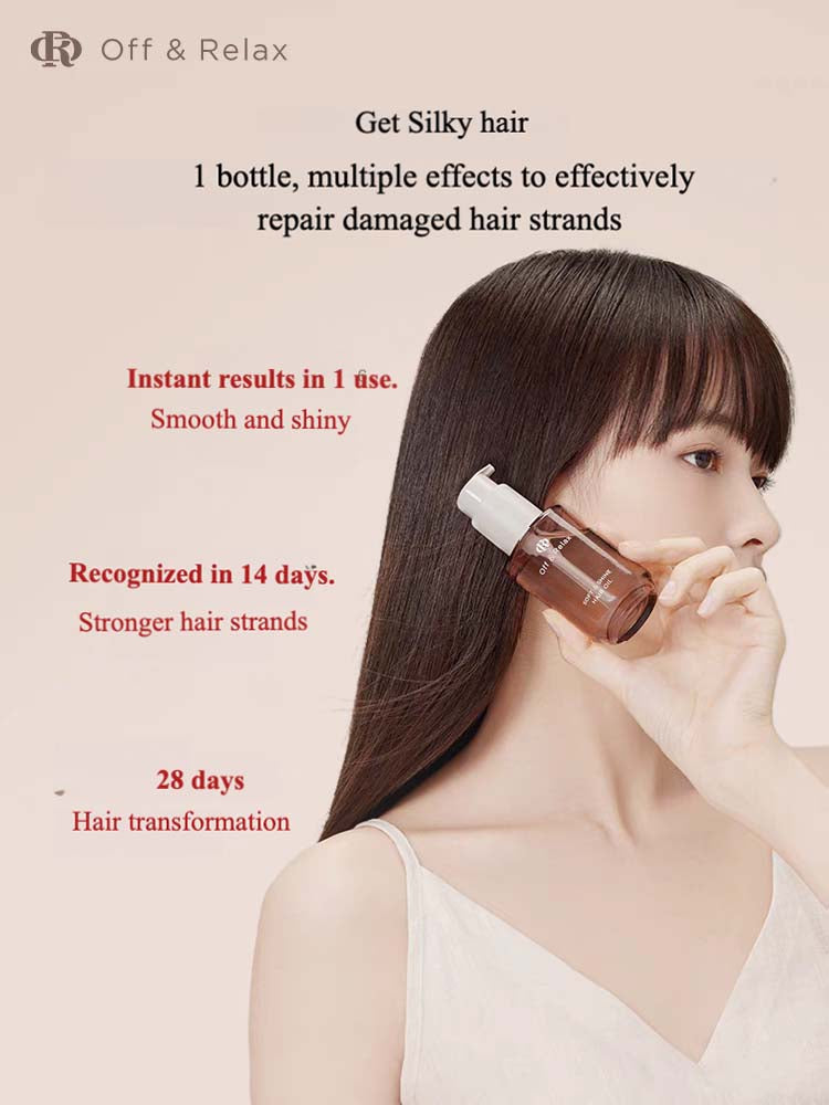 OFF &amp; RELAX soft shine hair oil