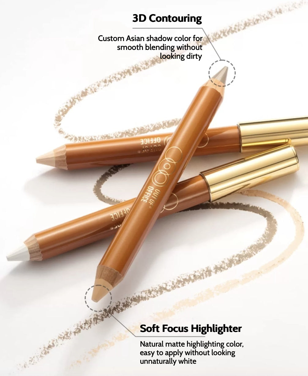 OUT-OF-OFFICE Double-ended Shading Highlighting Pen