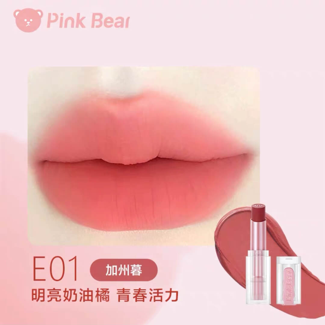 PINK BEAR Creamy Non-stick Cup Lipstick