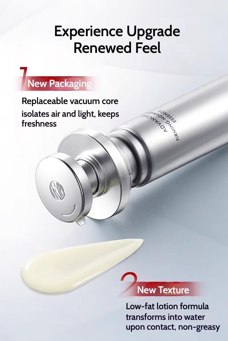 PROYA Retinol Wrinkles and Firming Essence precisely targets fine lines, firms contours, improves dullness, hydrates, and refines pores, promoting elasticity and smoothness.