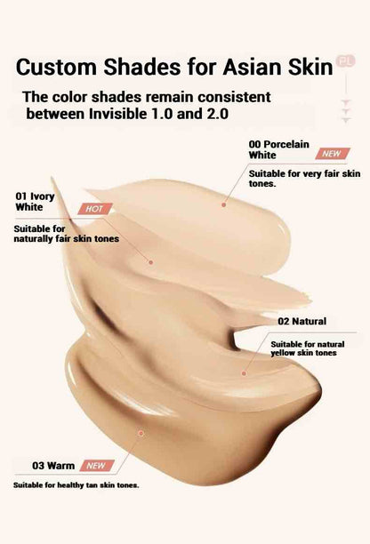 Passional Lover Creamy Velvet Foundation features a lightweight, water-like formula with nourishing plant extracts that hydrate and balance your skin, delivering a flawless, breathable, and poreless makeup base.