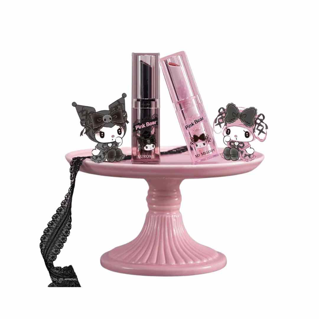Pink Bear Sanrio My Melody Kuromi Milk Jelly Lipstick