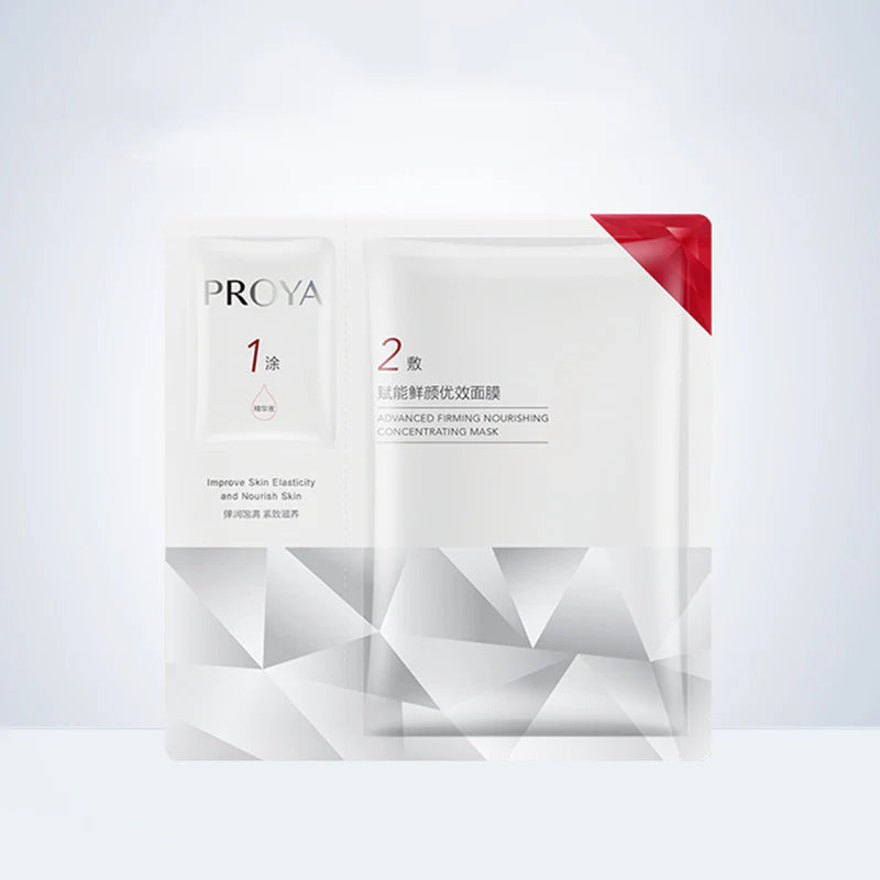 PROYA Firming and Nourishing Sheet Masks provide deep hydration, improve skin elasticity, and deliver a youthful, radiant glow. 