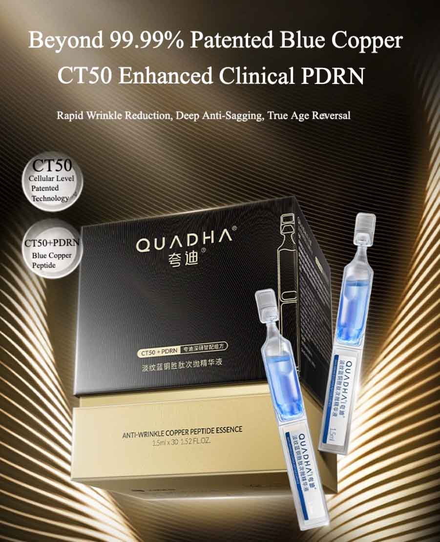 QUADHA Anti-Wrinkle Copper Peptide Single Use Essence