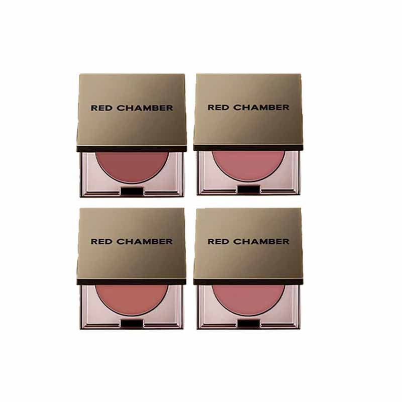 RED CHAMBER Multi-Use Cream Blush: versatile makeup for cheeks, eyes, and lips with a matte gel texture, clean beauty, and no added fragrance.