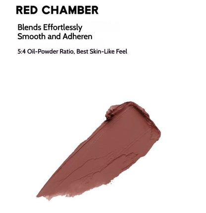 RED CHAMBER Multi-Use Cream Blush Matte gel texture, oil to powder ratio 5:4, skin-friendly, easy to melt into your skin.