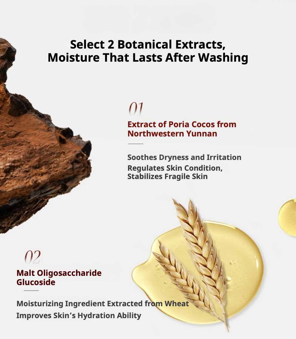 SHE LOG Matsutake Mushroom Amino Acid Cleanser