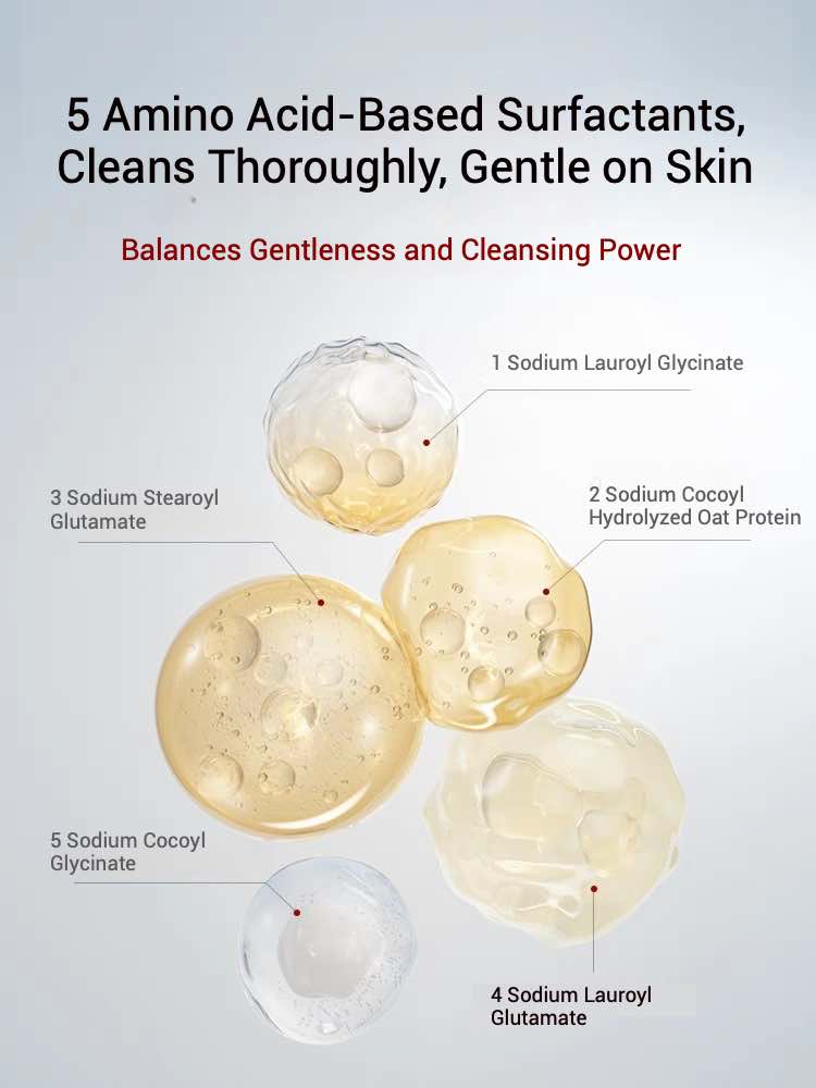 SHE LOG Matsutake Mushroom Amino Acid Cleanser