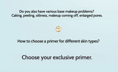 TIMAGE Makeup Base Primer achieves a smooth matte finish with long-lasting oil control. This lightweight primer covers pores, prevents makeup loss, and keeps your skin fresh and shine-free all day. 