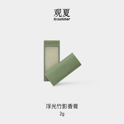 TO SUMMER Bamboo SOLID PERFUME