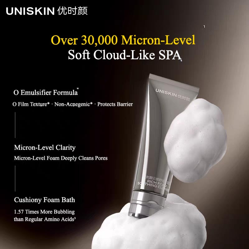 UNISKIN RICH FOAM SOOTHING CLEANSER