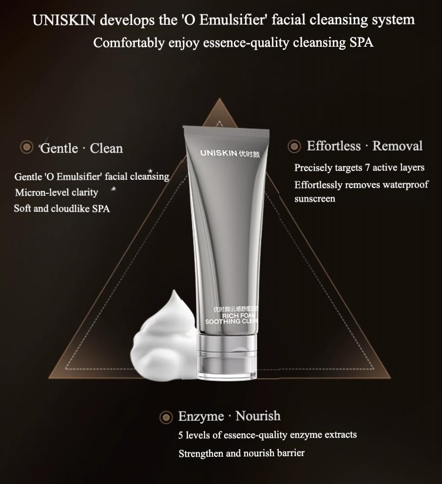 UNISKIN RICH FOAM SOOTHING CLEANSER