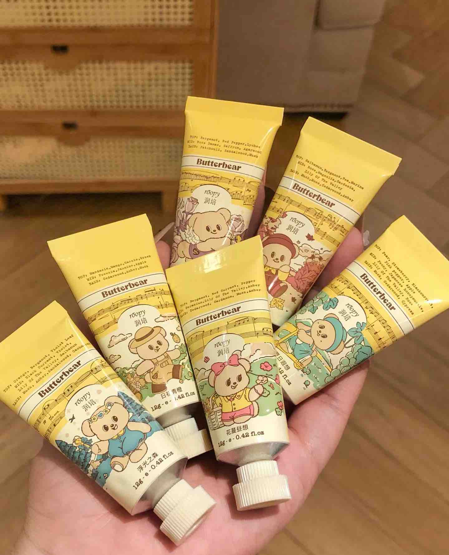 Roopy X Butterbear Hand Cream Gift Set