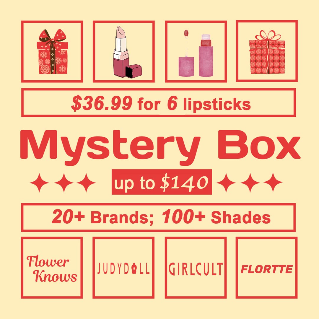 6 lipsticks mystery box