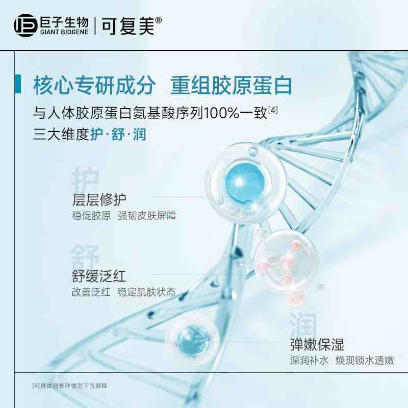 KEFUMEI recombinant collagen repair mask