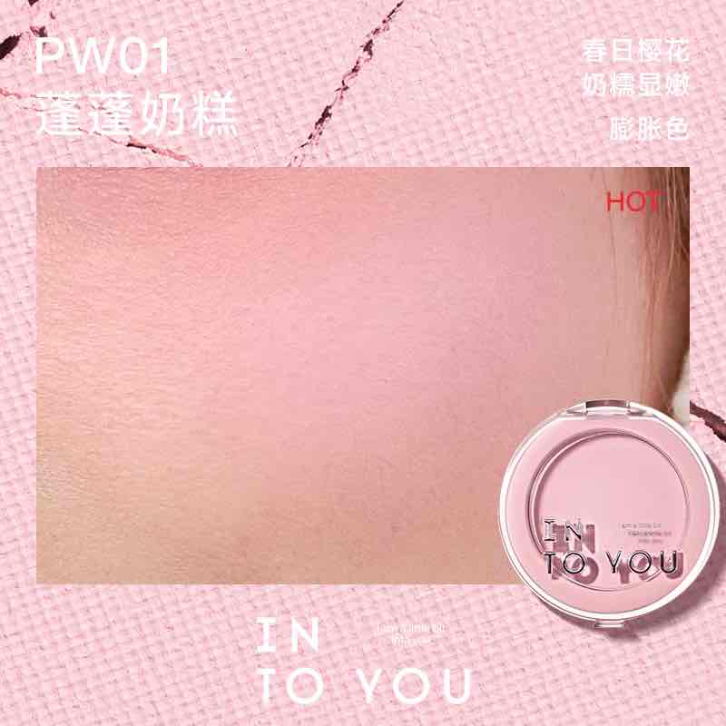 Into You Fluffy Pillow Single Blusher