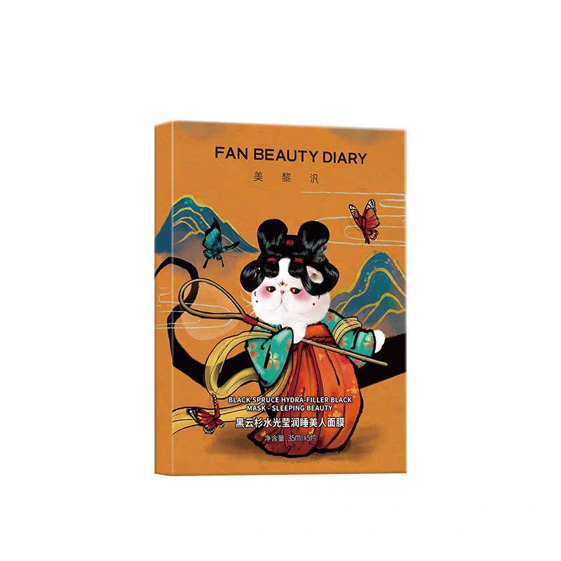 Fan Beauty Black Sleeping Beauty Mask