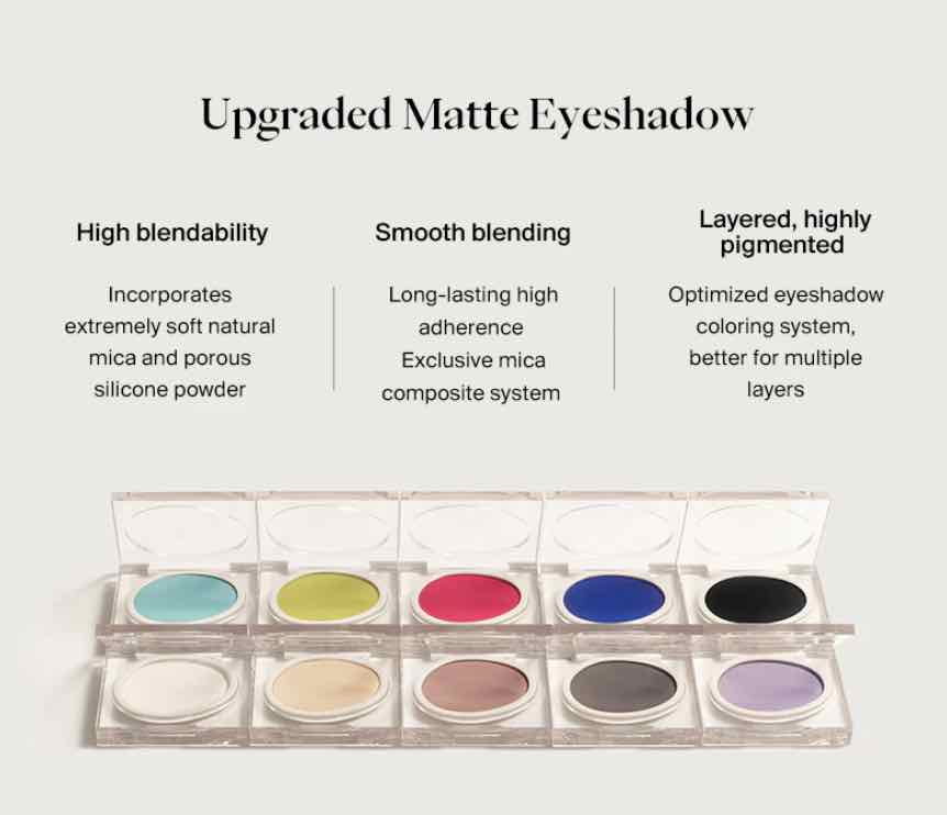 JOOCYEE Matte &amp; Pearlescent Eyeshadow