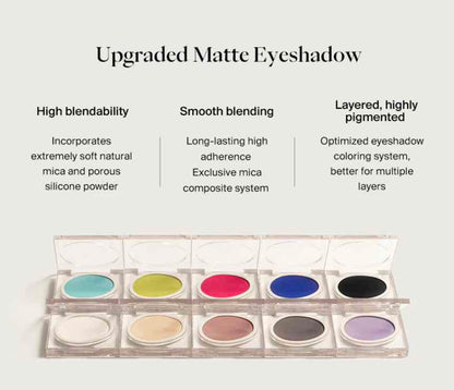 JOOCYEE Matte &amp; Pearlescent Eyeshadow