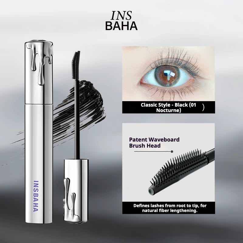 INSBAHA Wave Curling Lengthening Waterproof Mascara