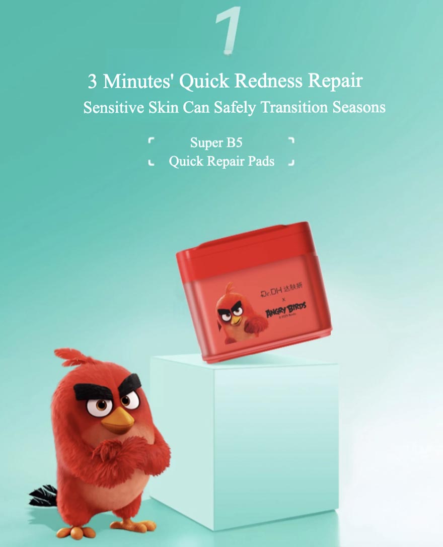 DR.DH ANGRY BIRDS Hydrating Pad