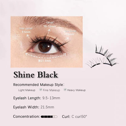 magnetic flase eyelashes in style in 2024 with best size