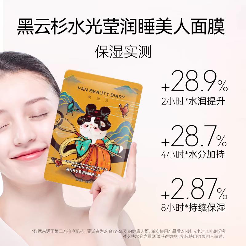 Fan Beauty Black Sleeping Beauty Mask