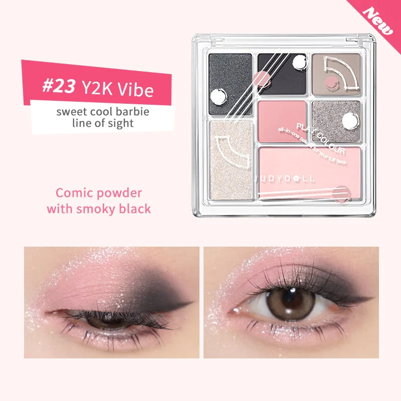 Judydoll Play Color ALL-IN-ONE Palette in y2k vibe 