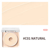Model wearing Judydoll highlighter C01 natural with cream soft texture