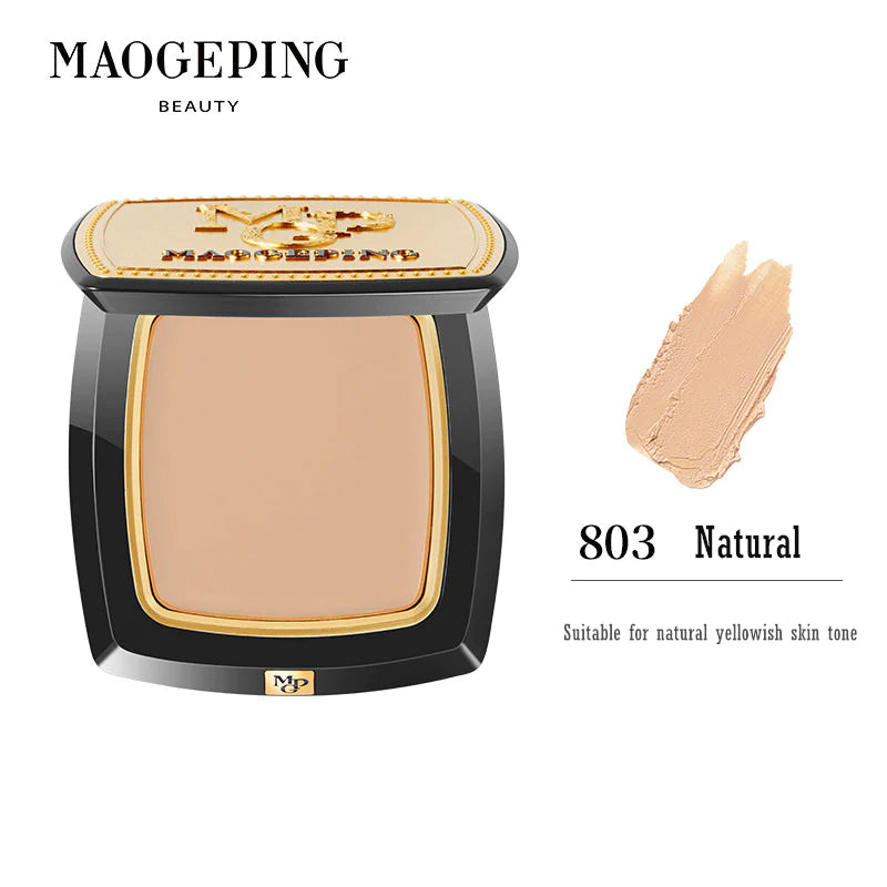 MAOGEPING Luminous Moisture Perfect Cream Foundation to experience radiant, long-lasting coverage with this high-concealer cream foundation. It provides a flawless, natural finish while rejuvenating your skin.